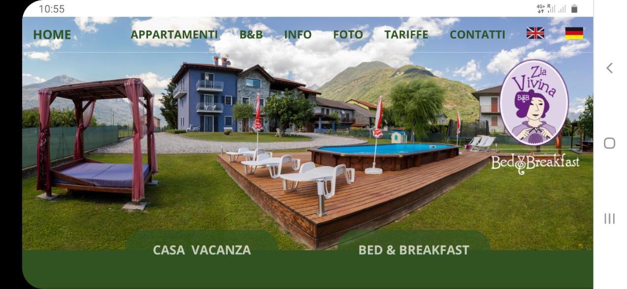 B&B Zia Vivina Sorico Dış mekan fotoğraf